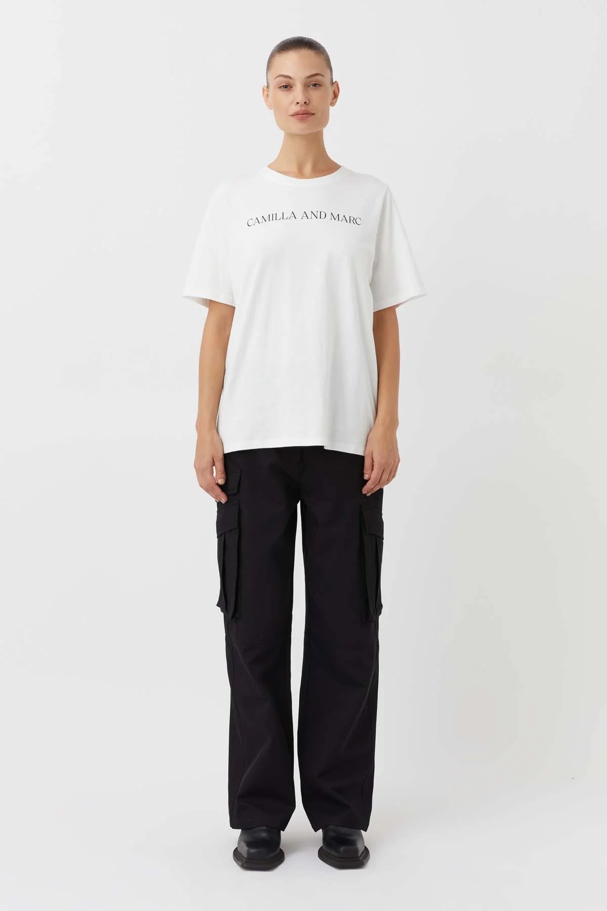 C&M CAMILLA AND MARC ASHER TEE - WHITE